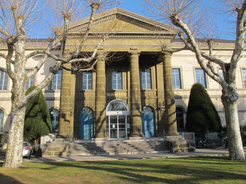 Le tribunal de Grande Instance du Puy-En-Velay - Haute-Loire - 43